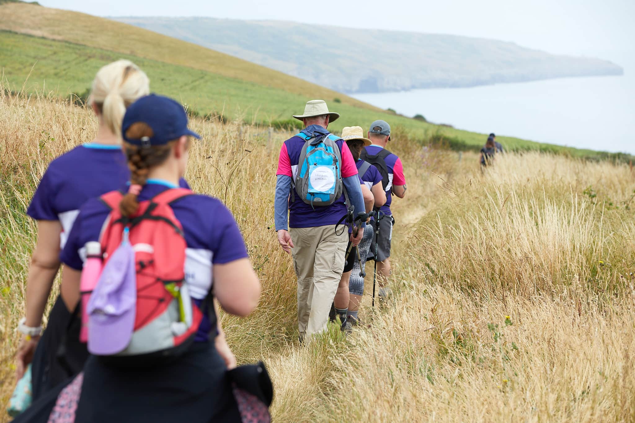 A photo of a group of Cancer Research UK fundraisers.