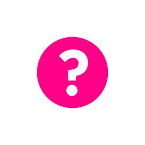 Pink question mark icon