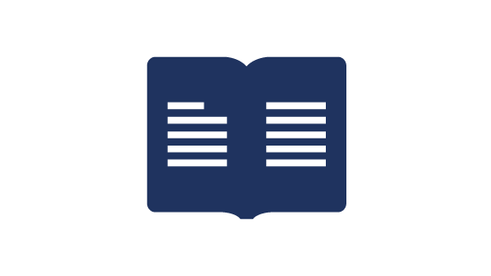 Icon of a navy book 