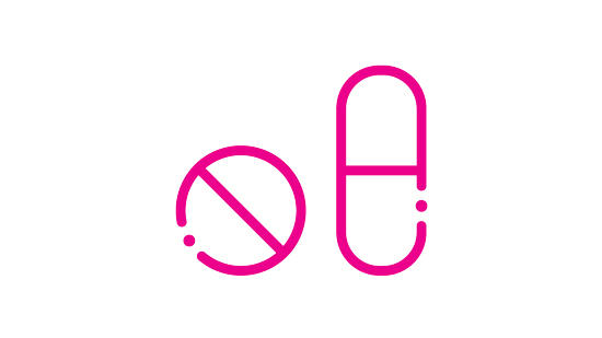 Icon showing medicines