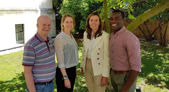 Mike with PPV Chair NCP Director CP PPIE manager in 2019