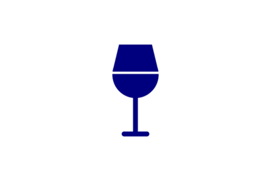 navy wine glass icon navy wine glass icon