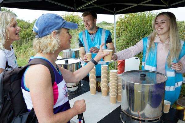 Helpers at Big Hike event 