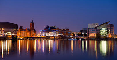 Cardiff skyline