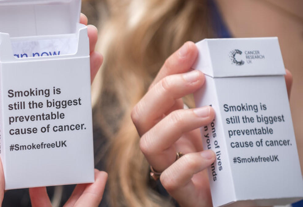 cigarette pack campaign