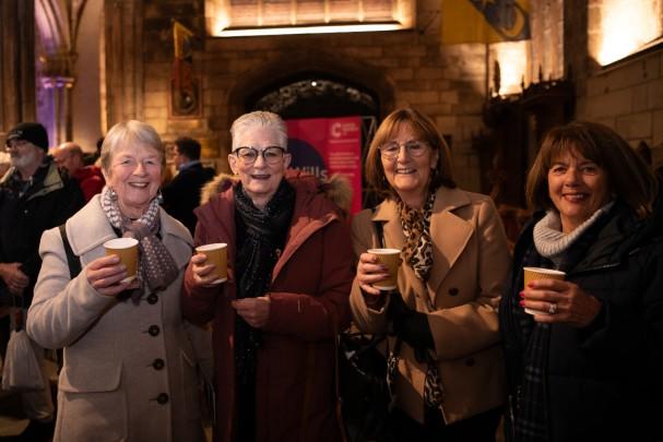 Evening of Christmas Music event in London, with guest speakers showing how gifts in Wills help fund discoveries.