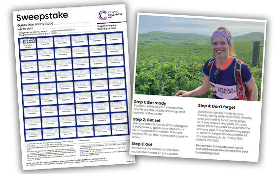 Timing and steps sweepstakes
