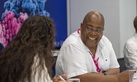 Cancer Insights Panel members Arshiya and Alfred