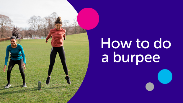 How to do a burpee header