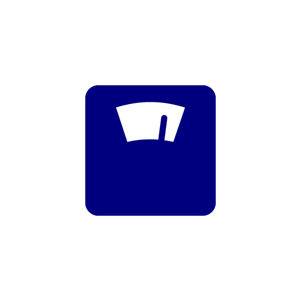 navy icon of scales 