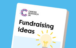 An illustration of a fundraising ideas guide