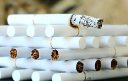 A photo of cigarettes