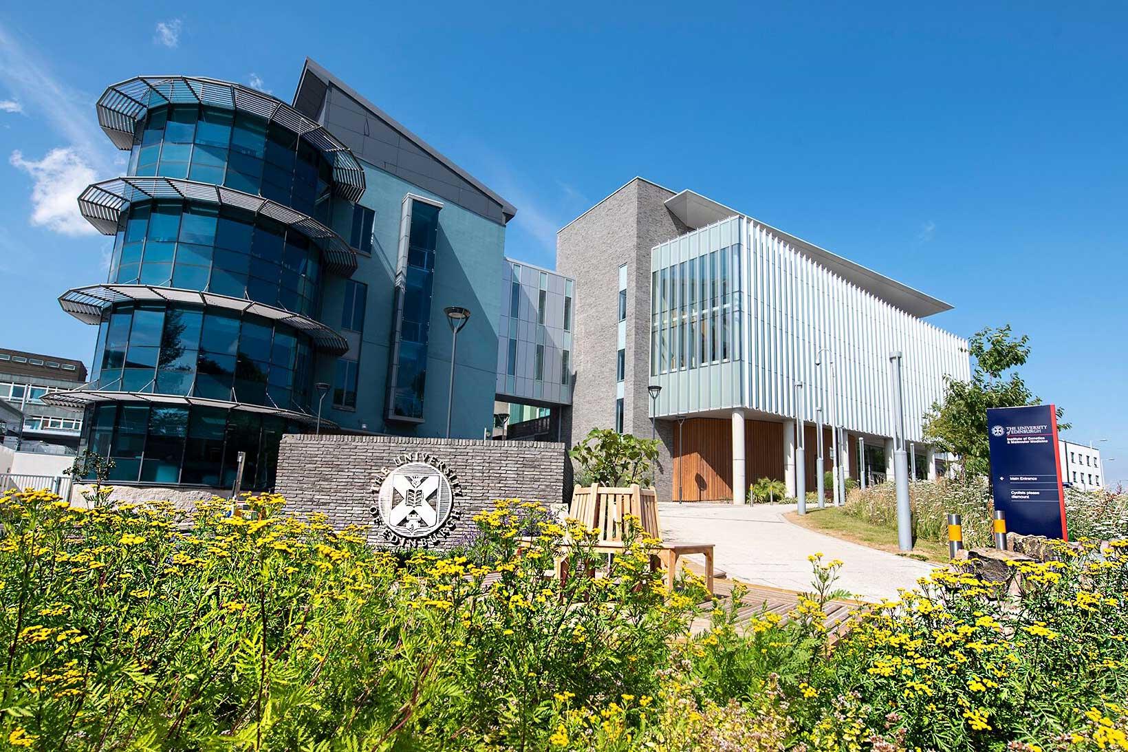 A building at the University of Edinburgh that forms part of Cancer Research UK's Scotland Centre