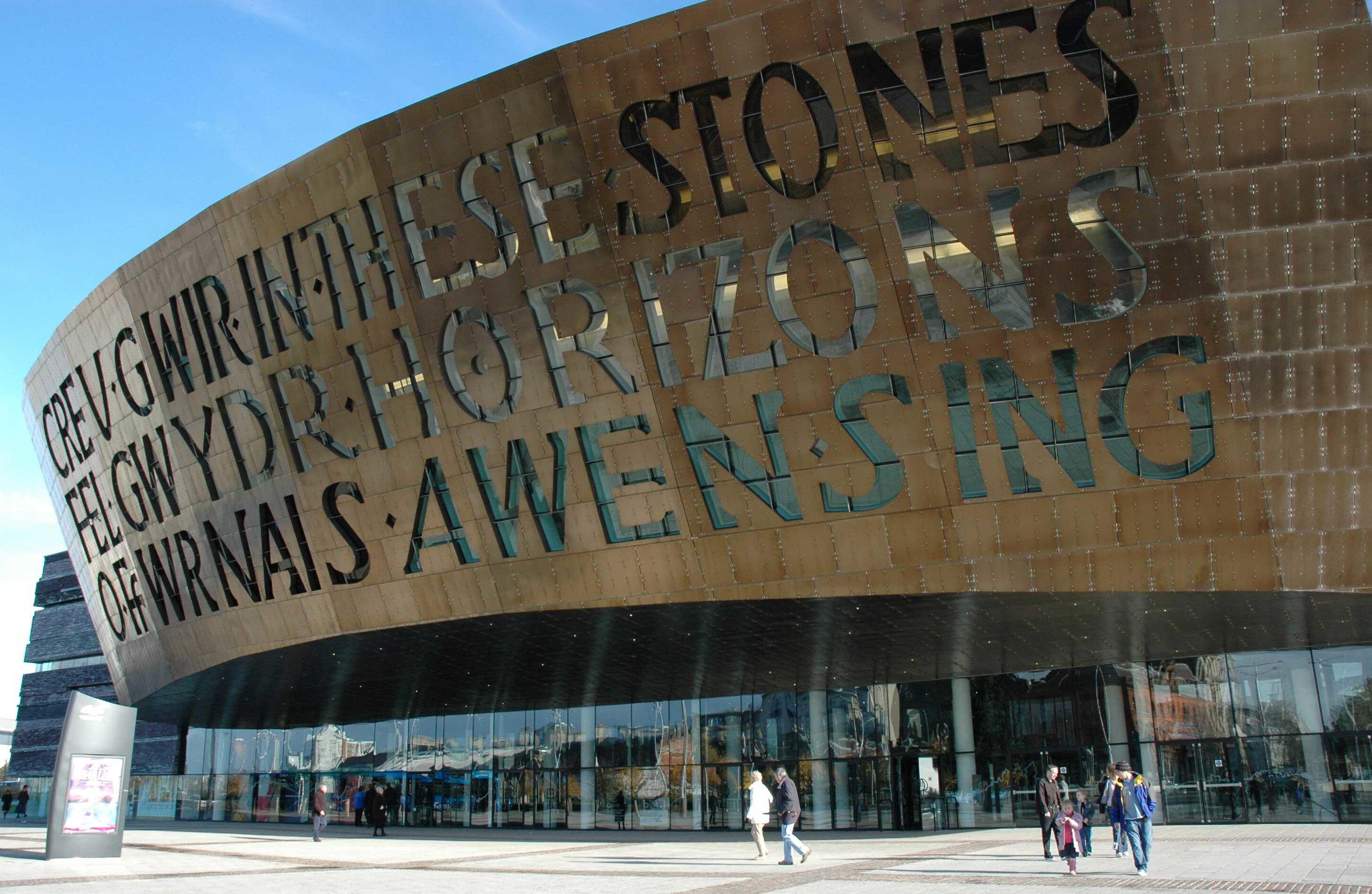 The Millennium Centre in Cardiff