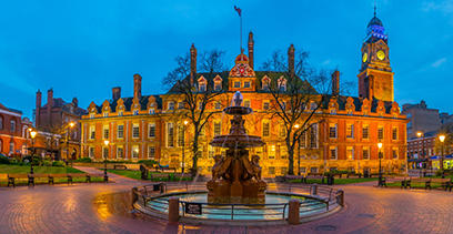 Leicester skyline