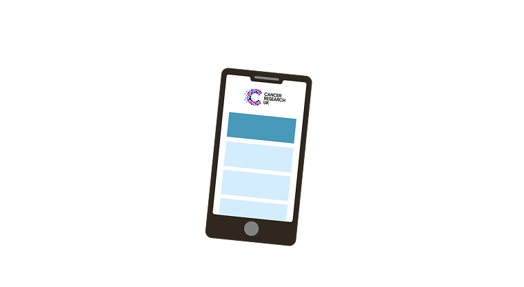 An illustration of a phone