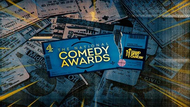 Ticket design for National Comedy Awards 2021