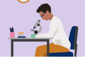 Postdoc researcher illustration CRUK