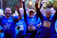 Shine Night Walk participants