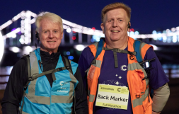 volunteers at Shine Night Walk