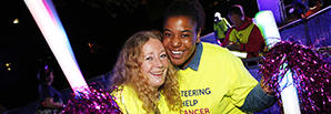 Volunteers at a Shine Night Walk