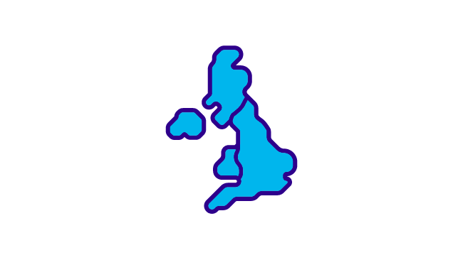 Map of the UK