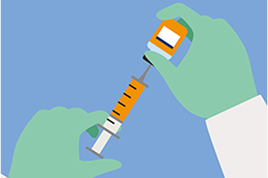 illustration of a syringe