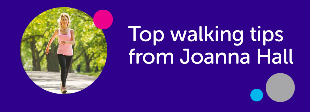 Walking expert Joanna Hall