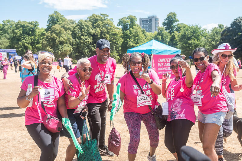 medals at race for life