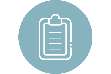 Icon of a clipboard